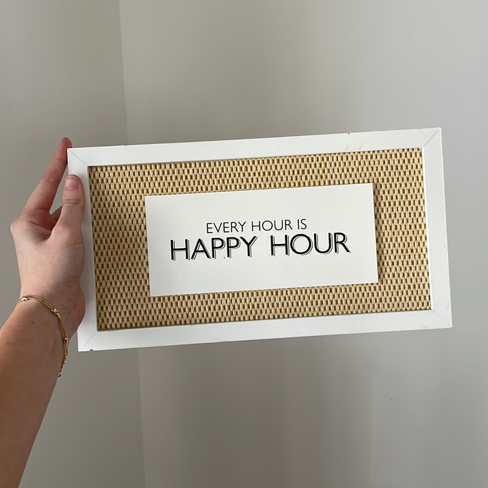 Bar Cart Sign